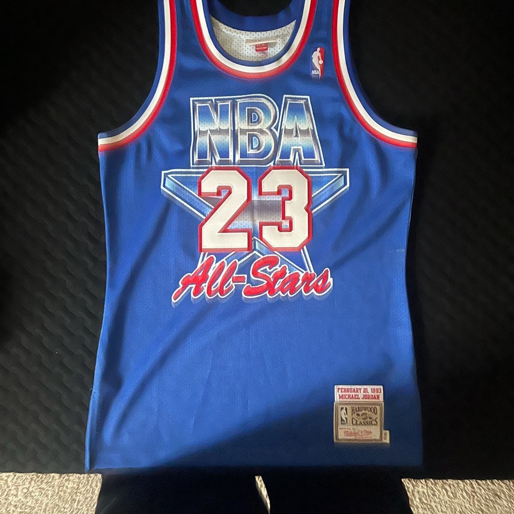 Authentic Michael Jordan 1993 NBA All-Star Blue Jersey